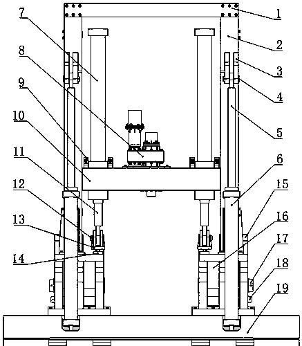多功能钻井实验台架