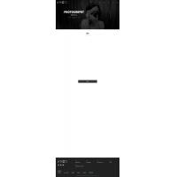 (自适应手机端)黑色风景摄影工作室网站pbootcms模板 个人写真拍照网站源码