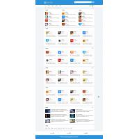 (自适应手机端)APP应用软件下载站pbootcms模板 HTML5响应式手机软件下载网站源码