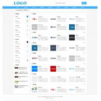 (自适应手机端)pbootcms站长导航网站模板 网址目录导航网站源码(带评论功能)
